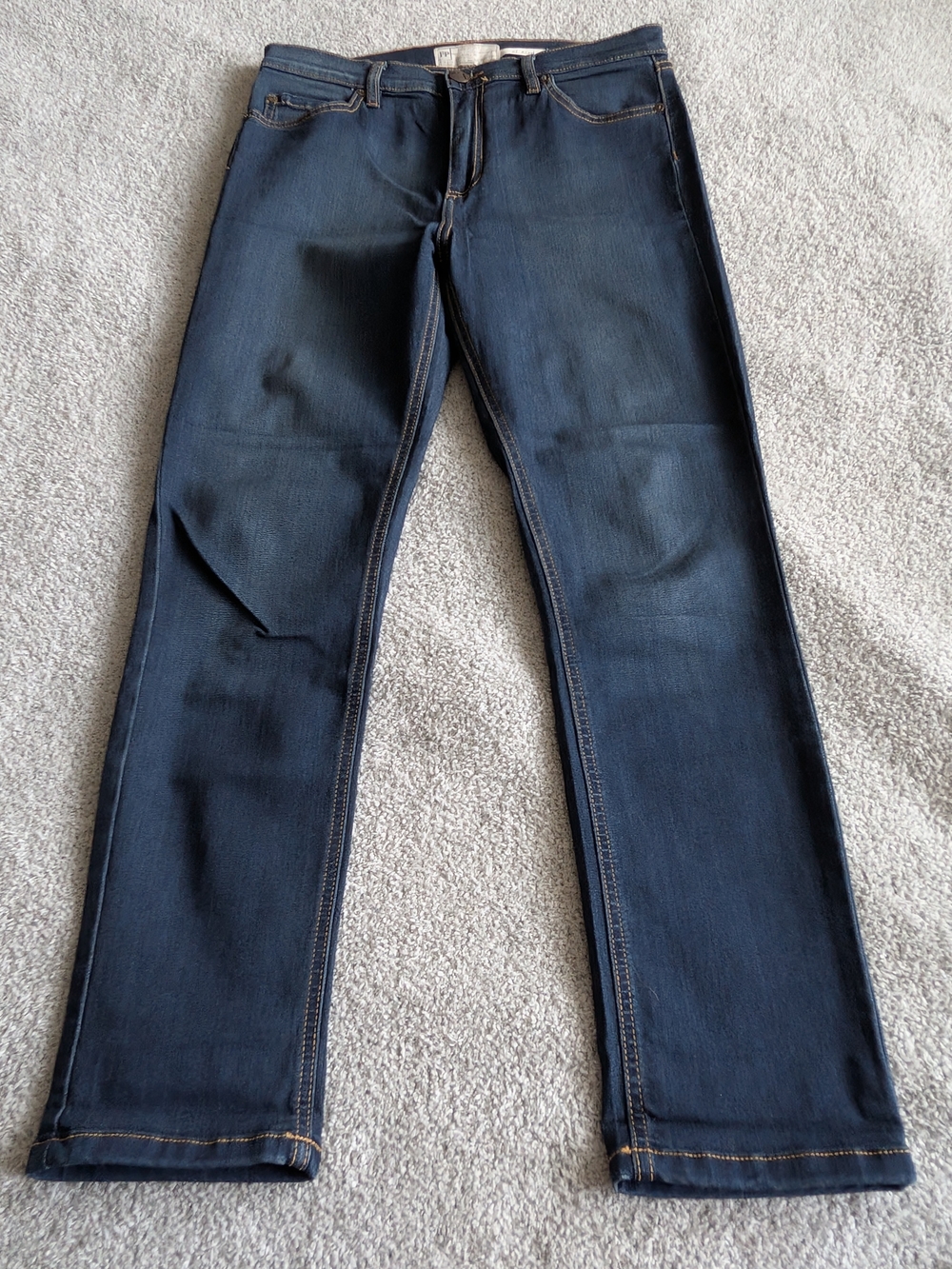 🌼B2G1🌼 Free People Dark Indigo Straight Leg Jeans NWOT